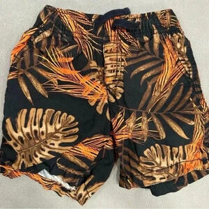 Gymboree leaf Print Foliage Shorts Size 18-24 Months